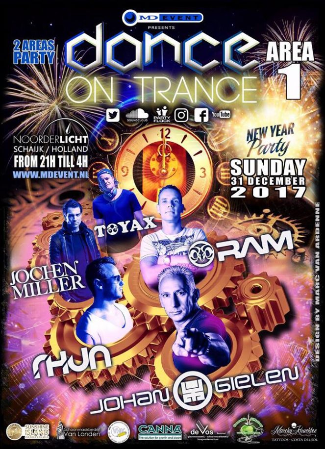 MD Event Presents New Years PARTY DANCE ON TRANCE 2016/17